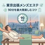 【短時間でもOK】東京-出張-メンズエステで“90分”を最大限楽しむコツ-min (1)